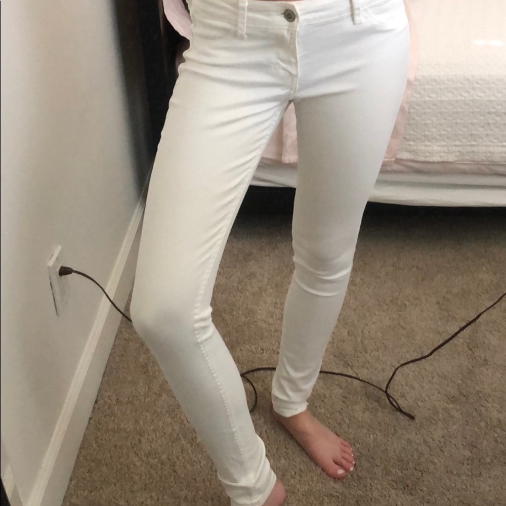 White jeans